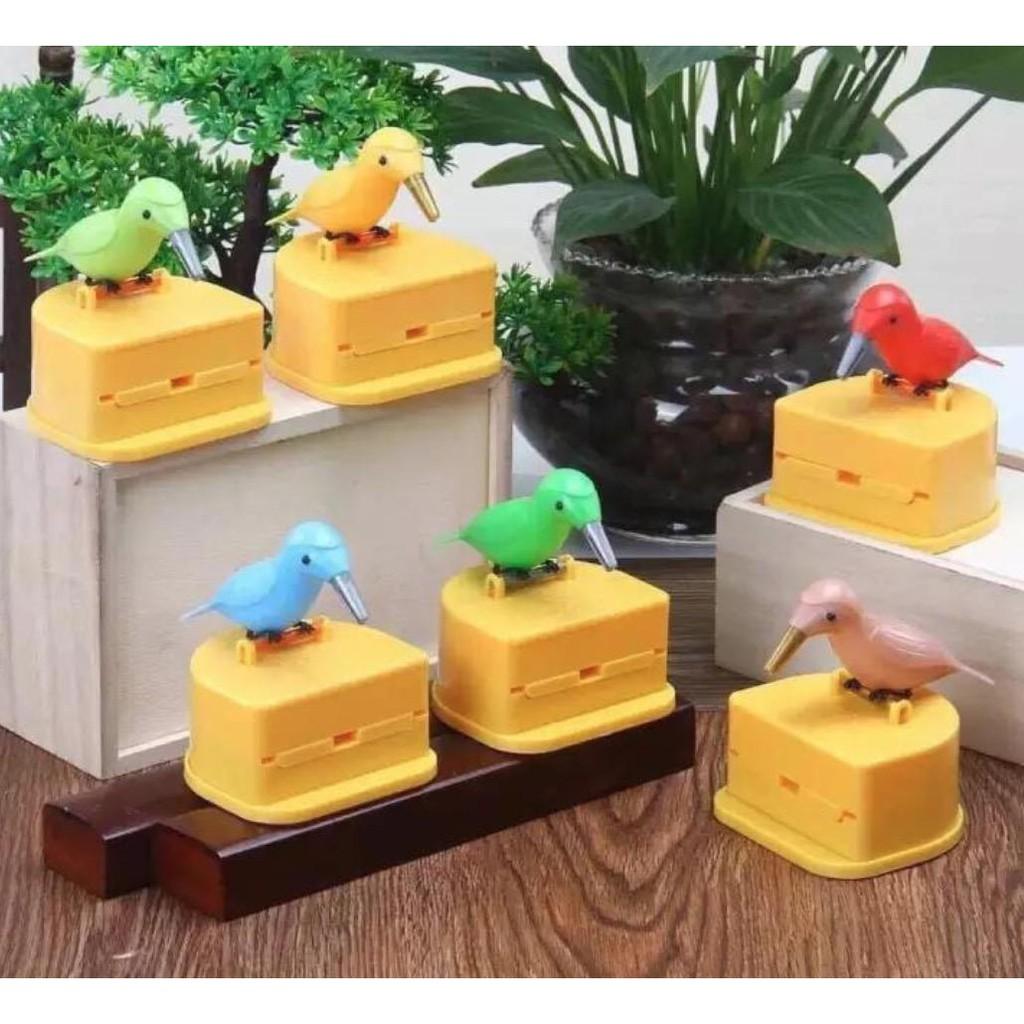 BỘ 2 hộp đựng tăm CHÚ CHIM Vành Khuyên đẹp mắt - AsiaMart