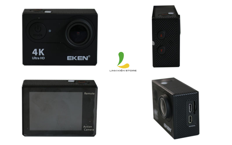 Combo camera hành trình Eken H9r – Bản mới nhất Version 8.1 - Hàng chính hãng