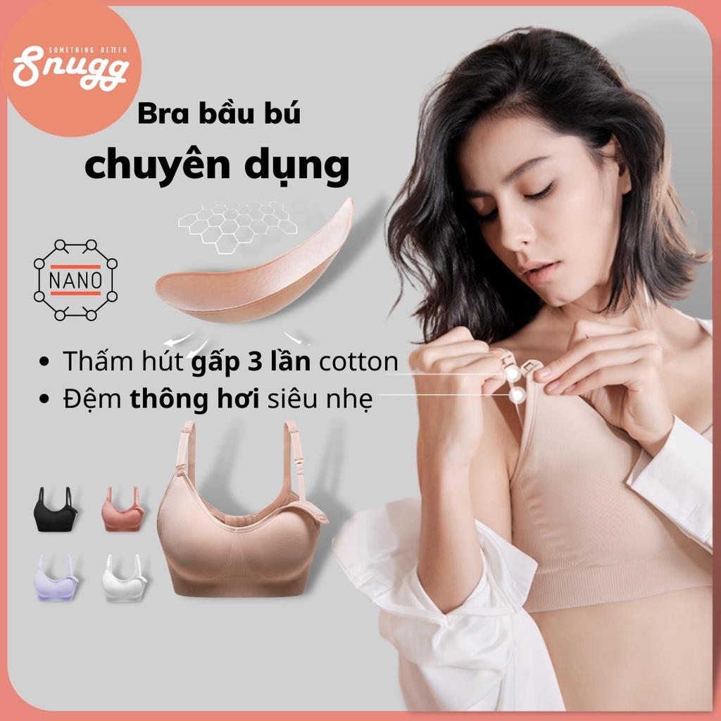 Áo ngực bầu và sau sinh spandex plus- Snugg