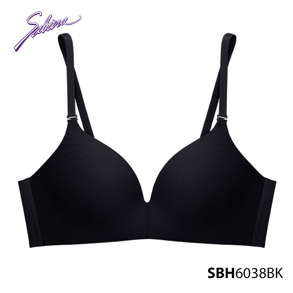 Áo Lót Không Gọng Mút Dày Vừa Màu Trơn Soft Doomm By Sabina SBH6038