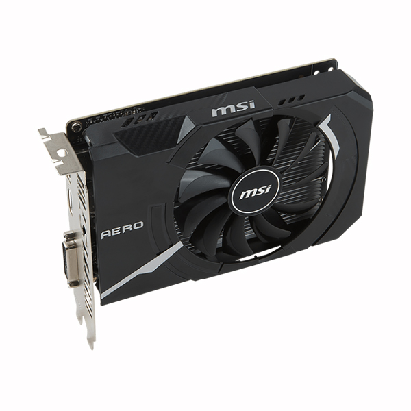 Card màn hình Msi 2GB GTX1050 Aero ITX 2G OCV1-Hàng chính hãng