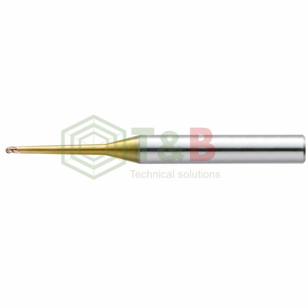 Dao Phay Cầu Cổ Côn Union Tool Model HFTNB3015-200-18, Dao phay ngón gia công sau nhiệt, thép có độ cứng cao