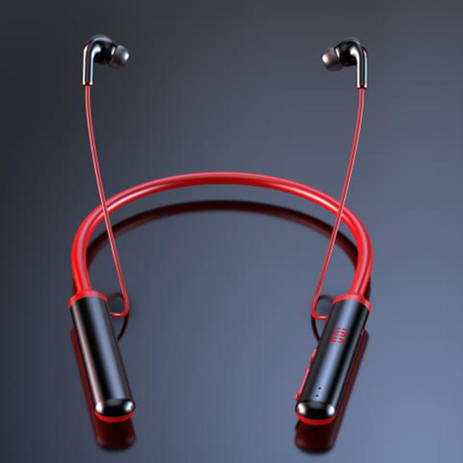 2pcs Wireless Bluetooth Earphones Headphones for Sport Running LED Display