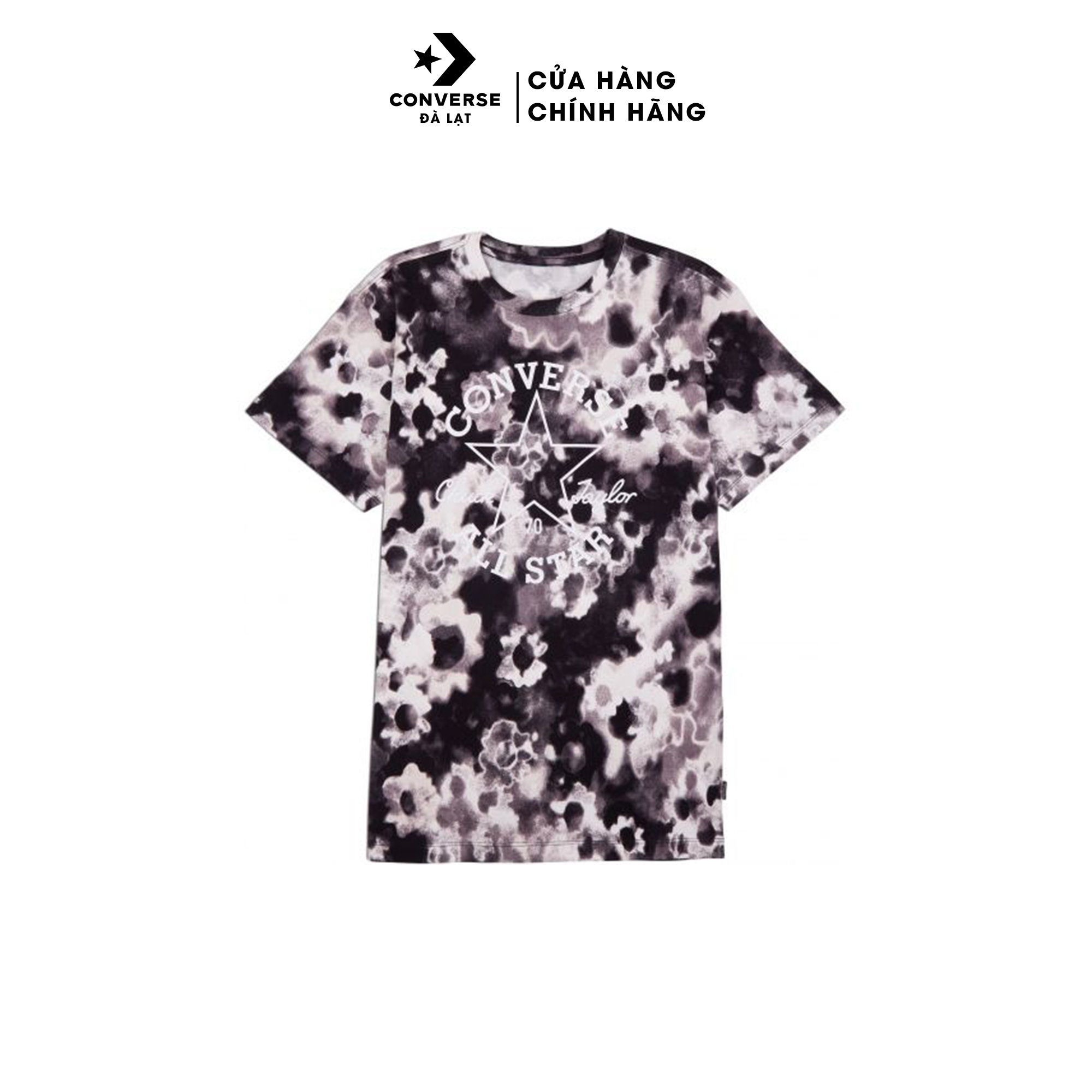 Áo Phông thời trang nữ Converse Women Flower Patch Tee 10023208-A01