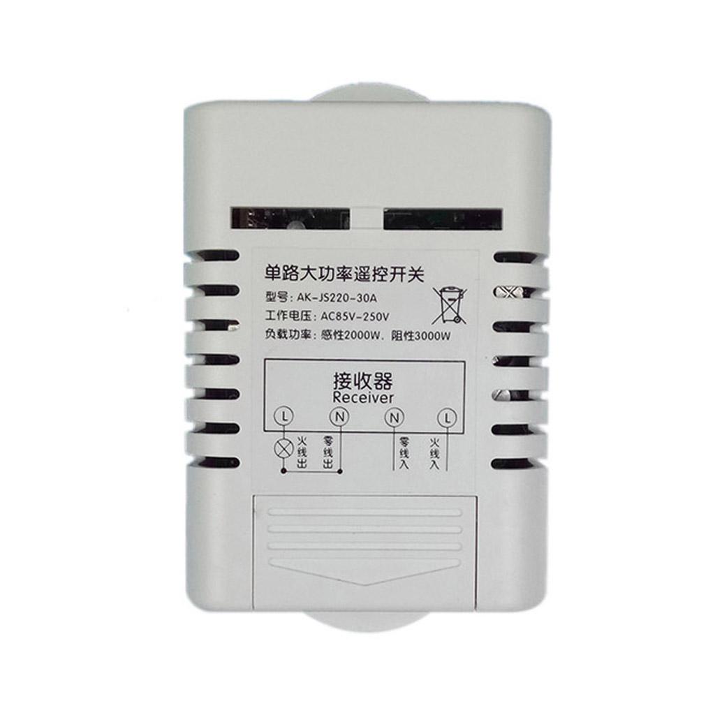 3000m Long Distance RF Wireless Remote Control Switch with Receiver 220V
