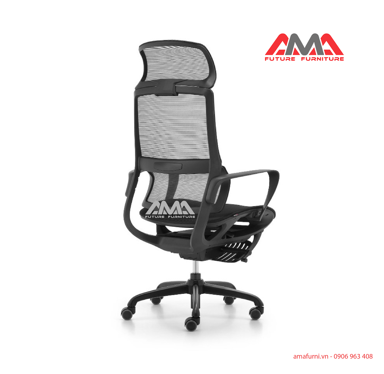 Ghế Làm Việc Chân Xoay cao cấp AMA-CM-B265A -4