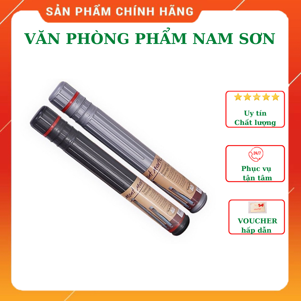 Ống đựng giấy Mont Marte Drafting Tube - 63/100cm