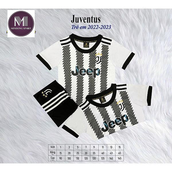 Bộ Quần Áo Bóng Đá Trẻ Em – CLB. Juventus