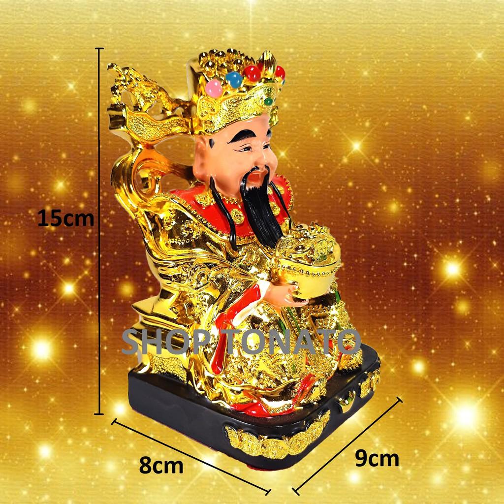 THẦN TIỀN VÀNG XI 1029,1030 CAO 15CM,20CM