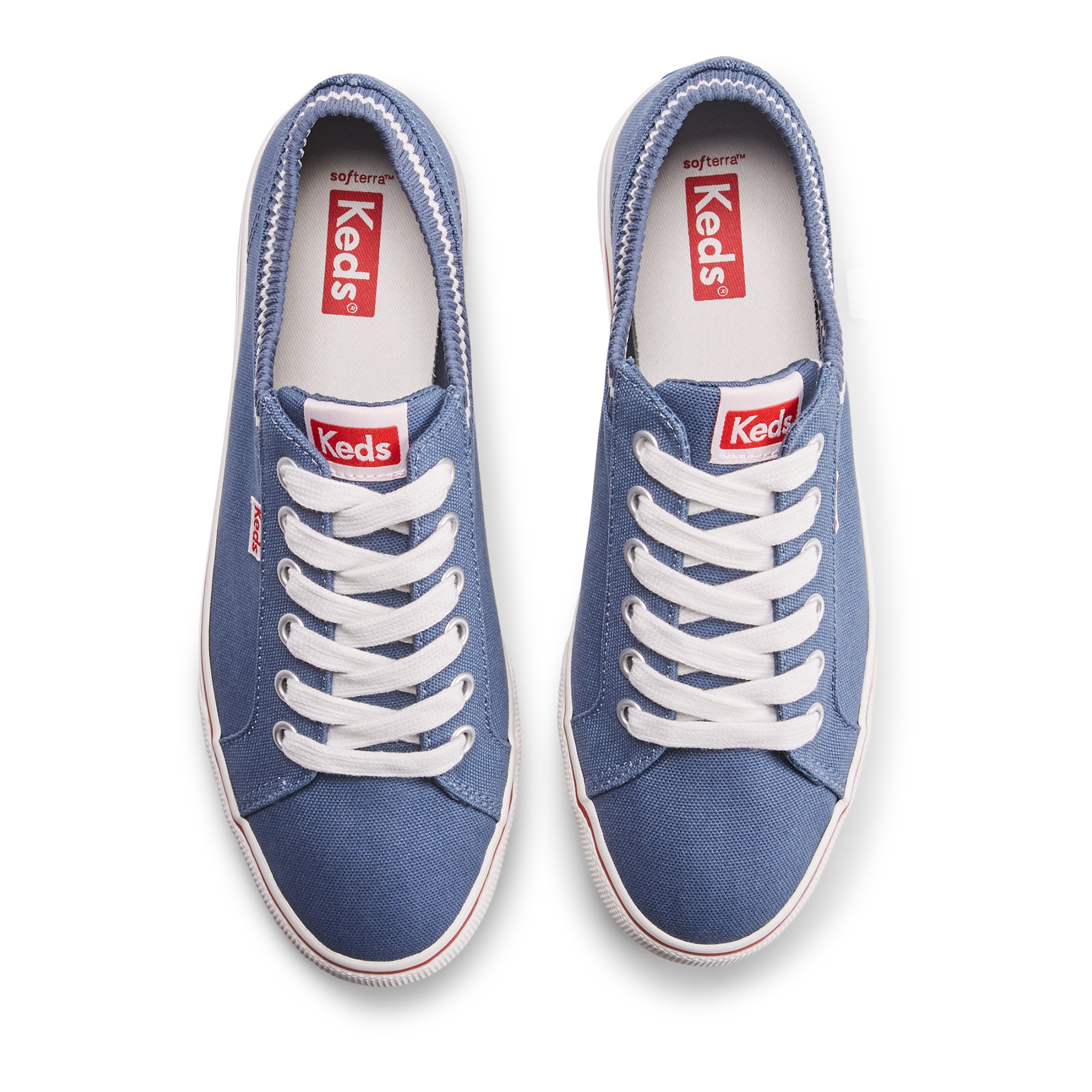 Giày Thể Thao Keds Nữ- Jump Kick Canvas Jump Kick Rib Knit Collar Navy/White- KD066427