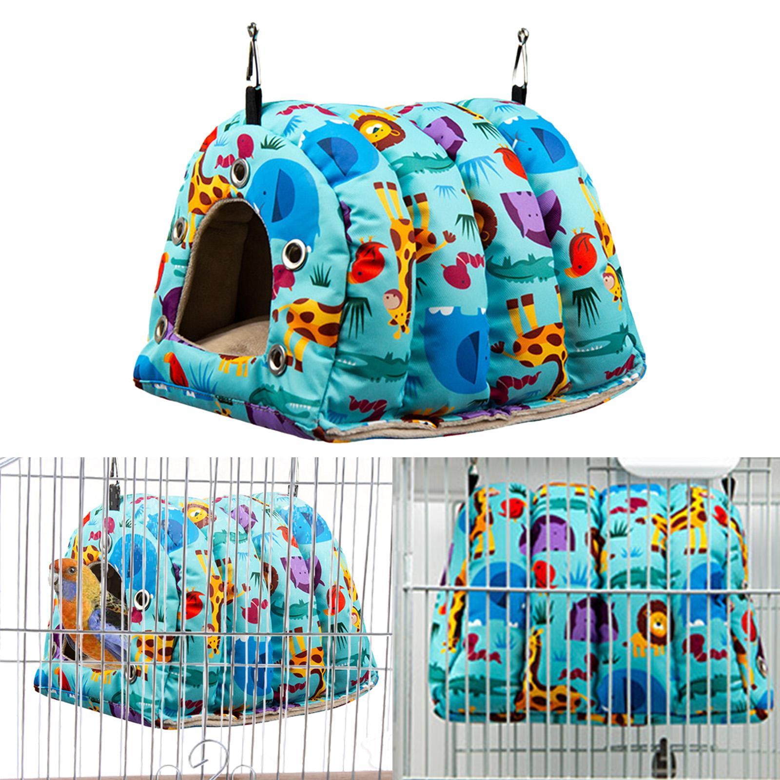 Parrot Cage Tent Hammock Parrot Shed Bird Hanging Nest for Parakeet Budgies
