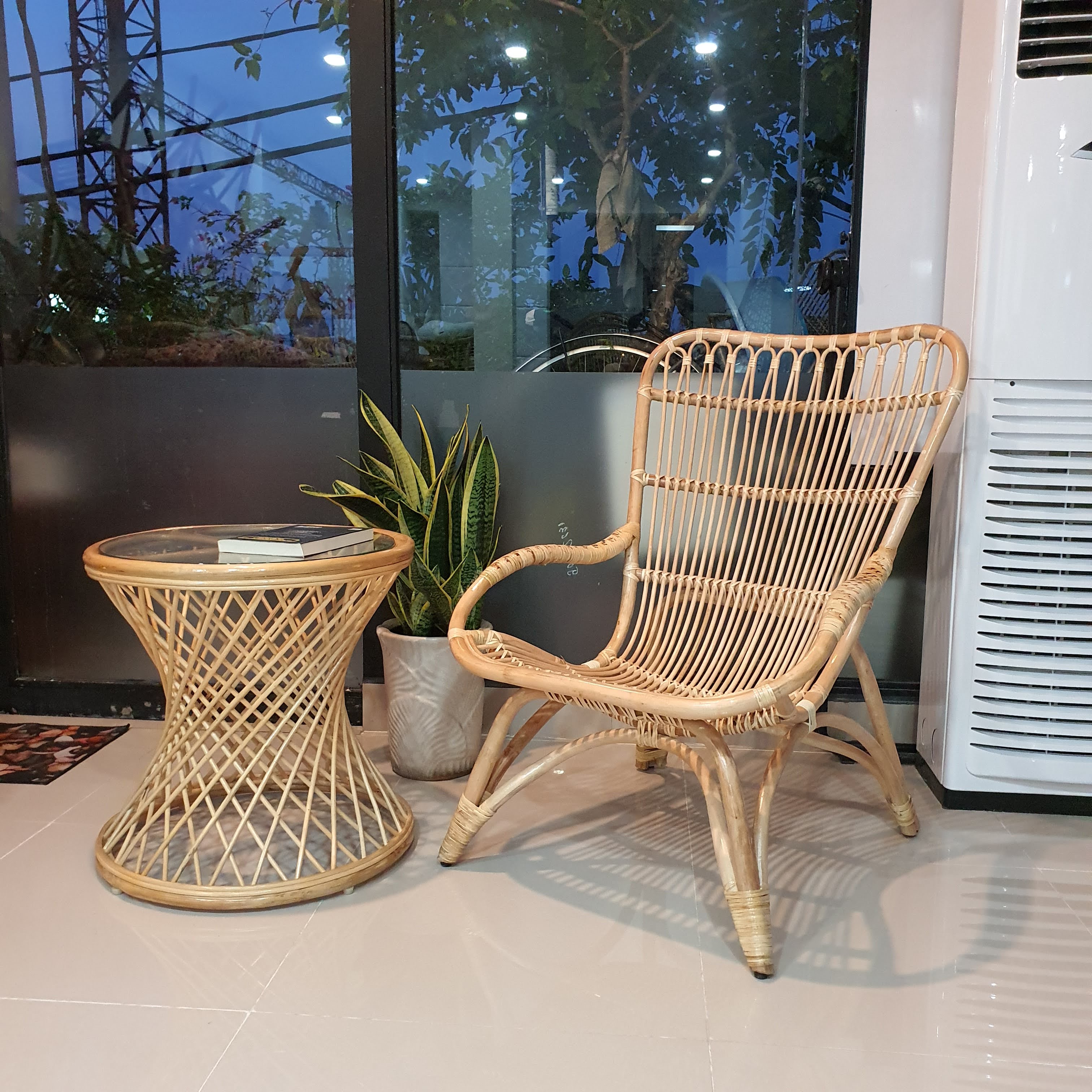 Ghế mây thư giãn homedecore