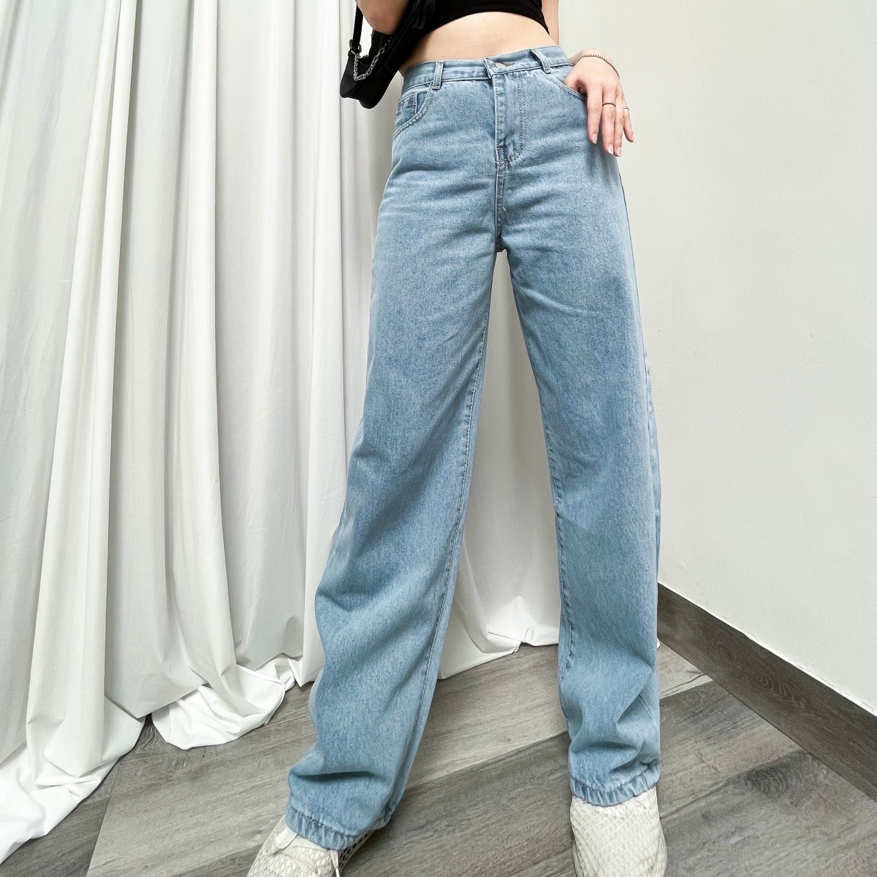 QUẦN BAGGY NỮ ỐNG SUÔNG