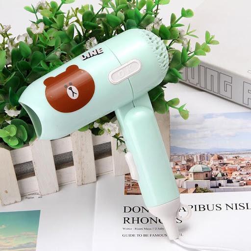 Máy sấy tóc hình thú mini gấp gọn-dùng đi du lịch tiện lợi