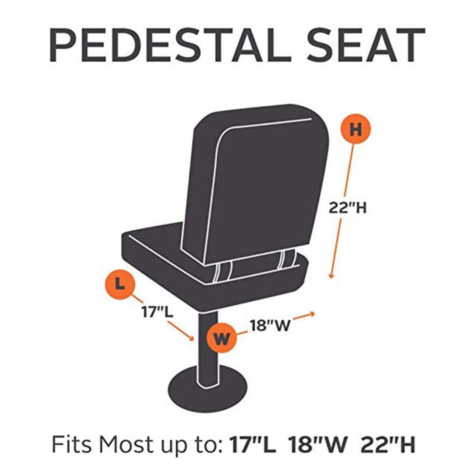 2X Boat Seat Cover Outdoor Yacht Waterproof  Protection