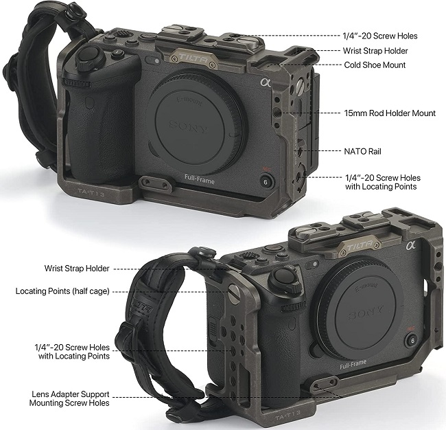 Khung Bảo Vệ Máy Ảnh Tilta Full Camera Cage dành cho Sony FX3/FX30 - Hàng Chính Hãng
