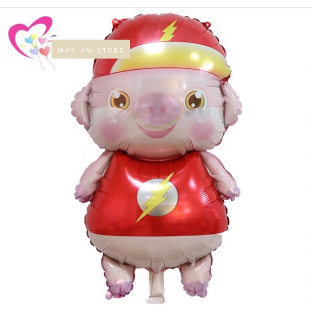 Bong bóng hình HEO CON dễ thương- Bong bóng trang trí