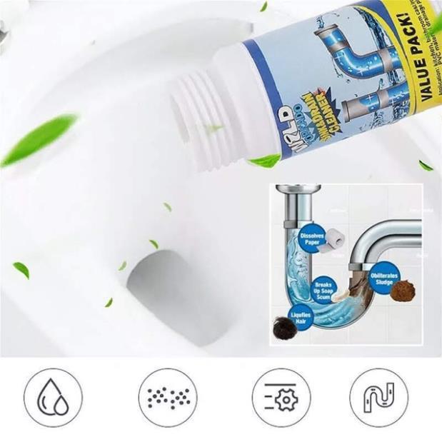Lọ bột thông cống cực mạnh 110gr