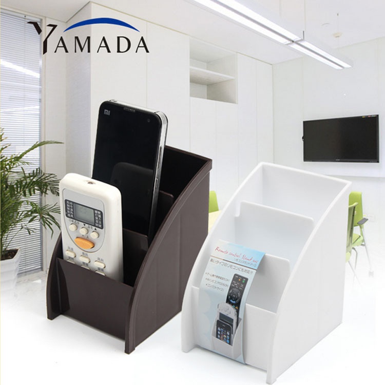 Khay đựng điều khiển/ remote 3 ngăn đa năng Yamada - Made in Japan