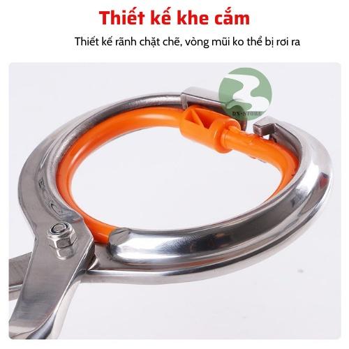 Kìm bấm mũi bò Pakistan Vòng nhựa có chốt 5.5cm