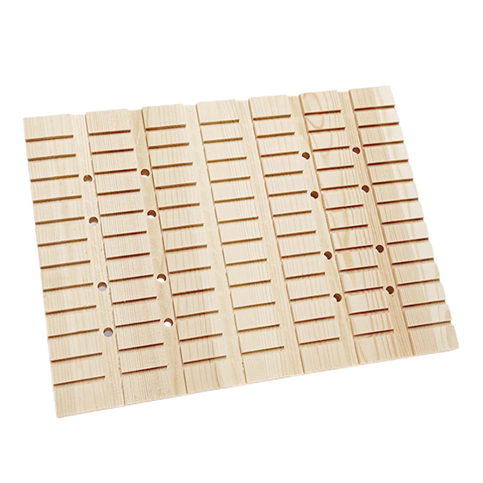 Rabbit Scratching Board Wooden Chew Toys for Chinchilla Rabbit Small Animals