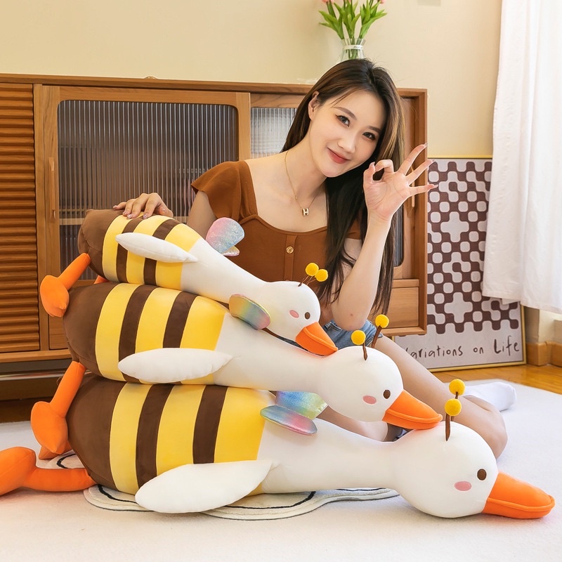 THÚ BÔNG VỊT ONG DUCK AND BEE CAO CẤP