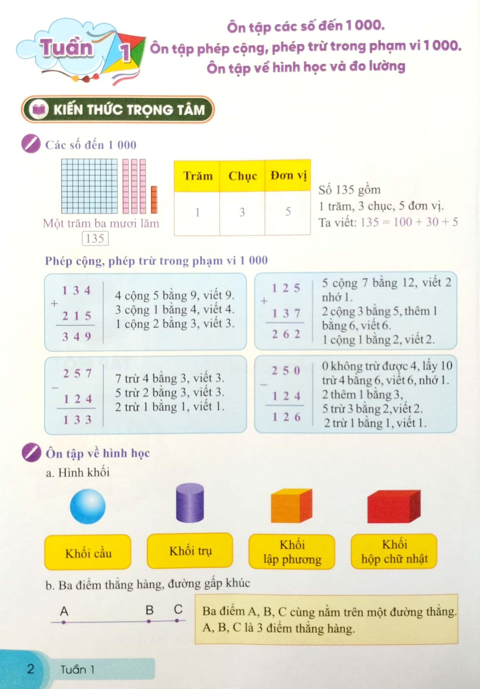 Bài Tập Tuần Toán 3 - Tập 1