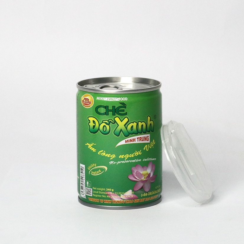 Chè Đỗ Xanh Minh Trung Lốc 3 lon