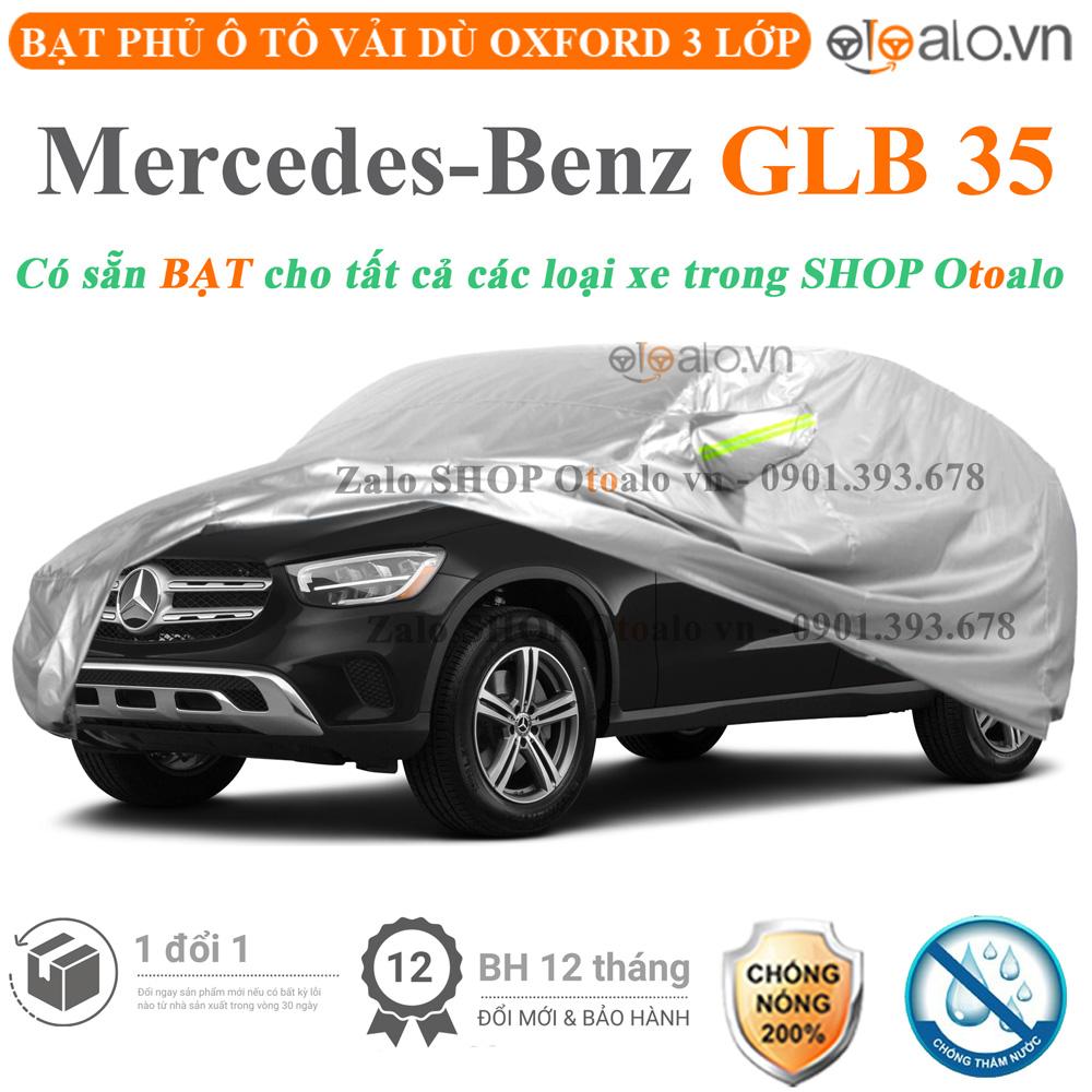 Bạt che phủ xe ô tô Mercedes Benz GLB 35 vải dù 3 lớp CAO CẤP BPXOT - OTOALO