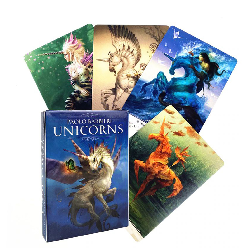 Bài Oracle Barbieri Unicorns Oracle Tặng Đá Thanh Tẩy
