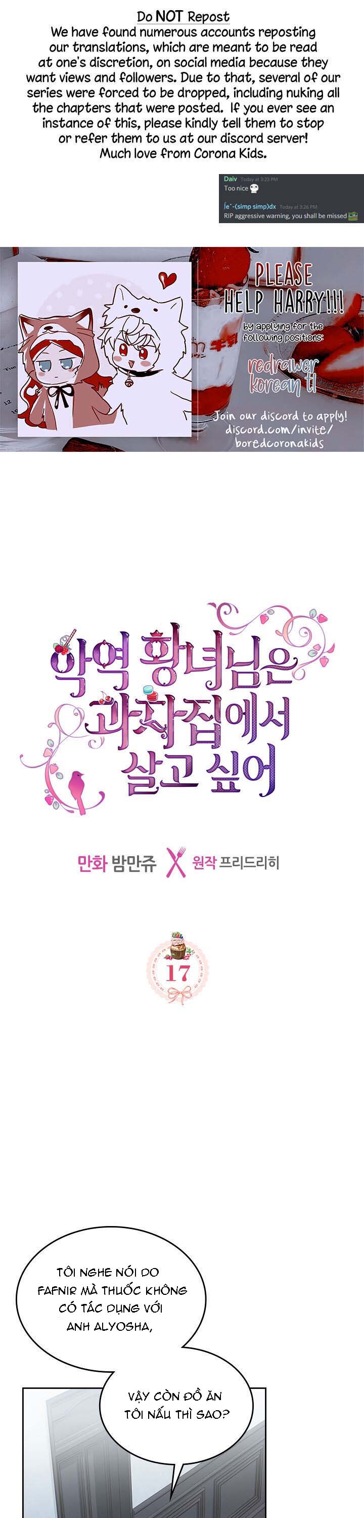 ác nữ muốn sống trong ngôi nhà bánh ngọt chapter 17 2