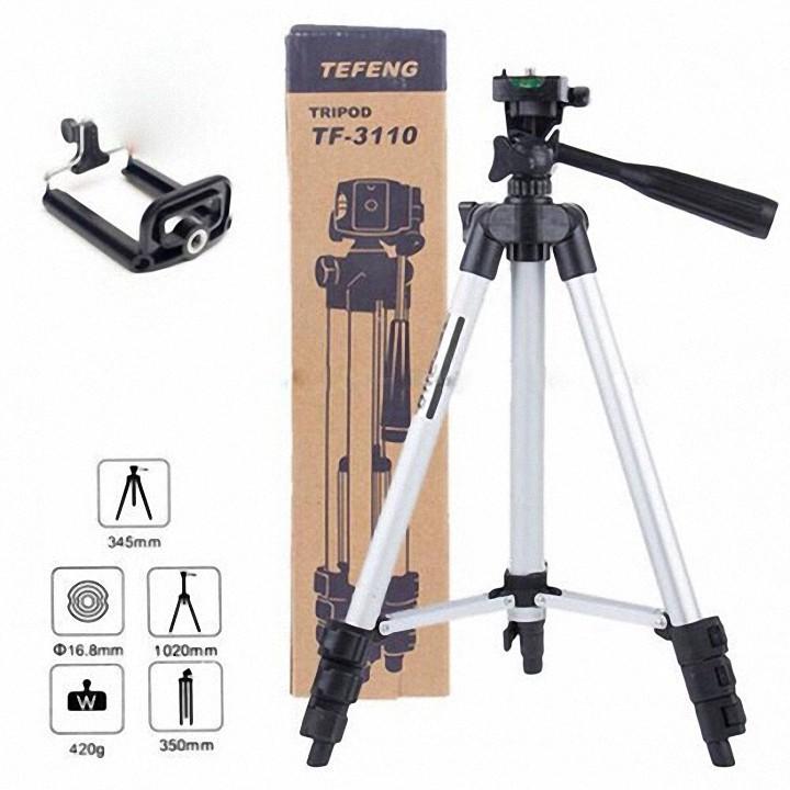 Gậy 3 Chân Tripod TF 3110 Chuyên Chụp Hình LiveStream chuyên nghiệp