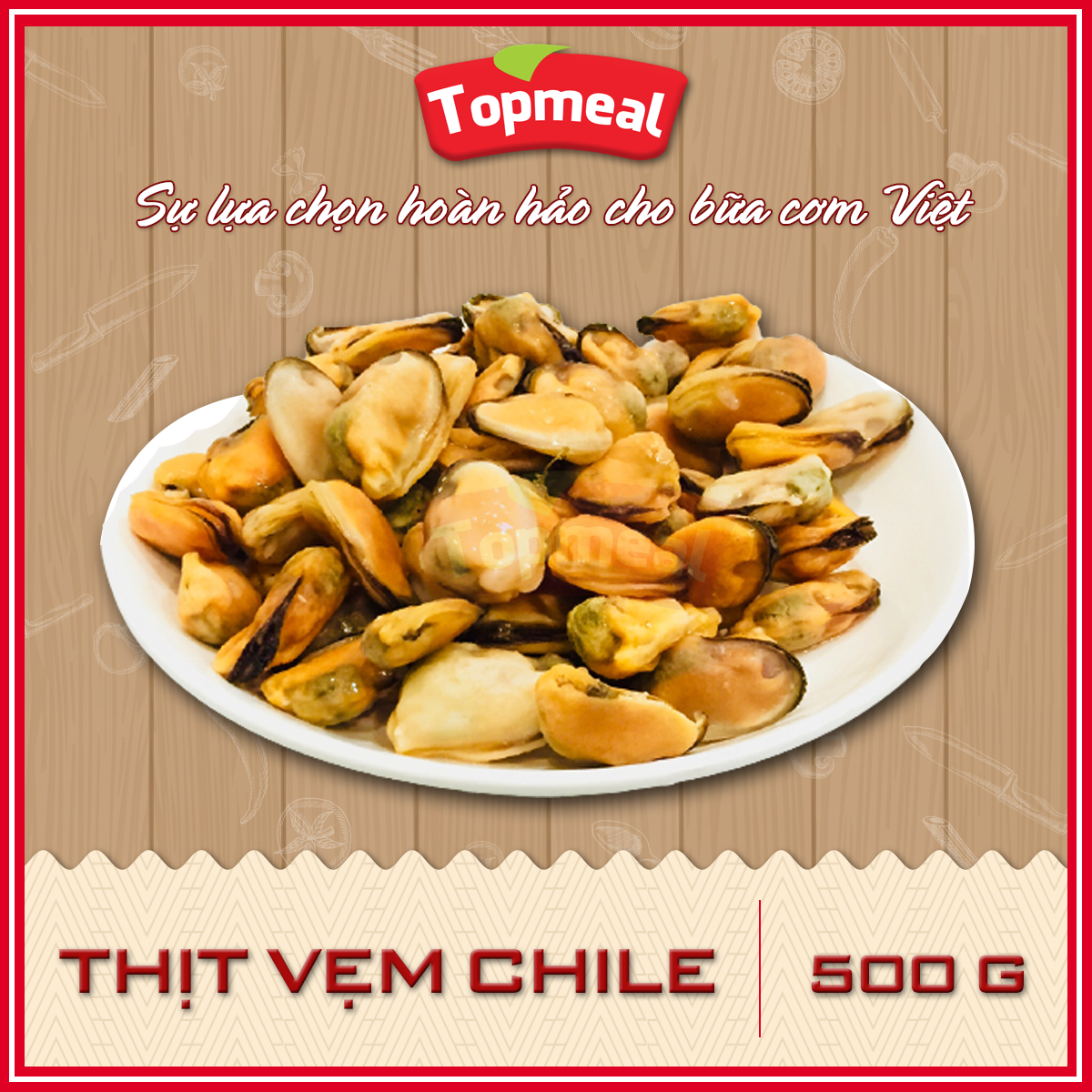 HCM - Thịt vẹm (500g) - Thích hợp để nấu cháo, nấu canh, xào,... - [Giao nhanh TPHCM]