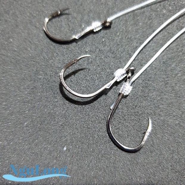 Lưỡi câu chùm nho 6 lưỡi câu y hình câu cá tra , cá trê , cá chim v.v lưỡi cực kỳ sắc bén y hình ....