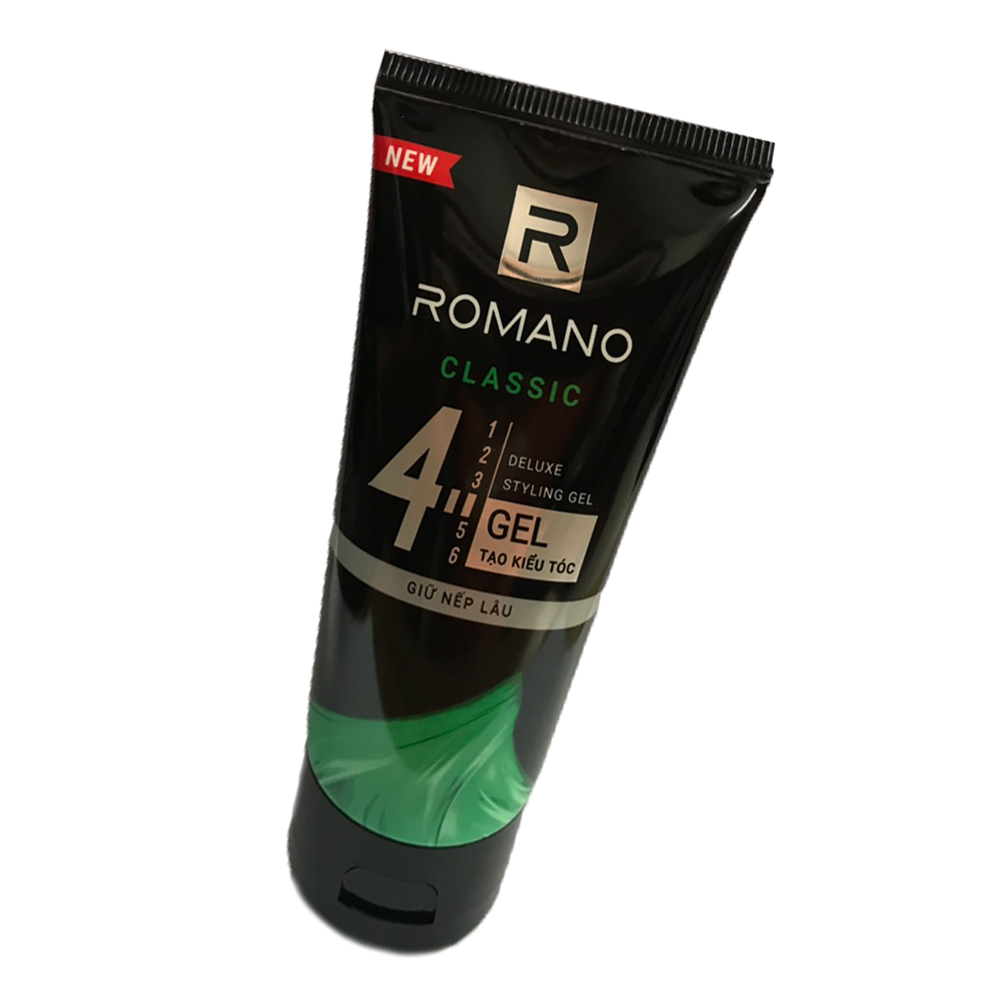 Gel vuốt tóc Romano Classic giữ nếp lâu mềm tóc 150g-Mẫu mới