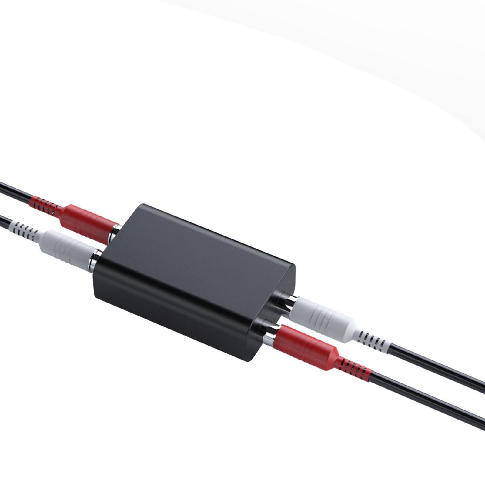 Ground Loop Noise Isolator Noise Suppressor Anti-Interference for PC Stereo