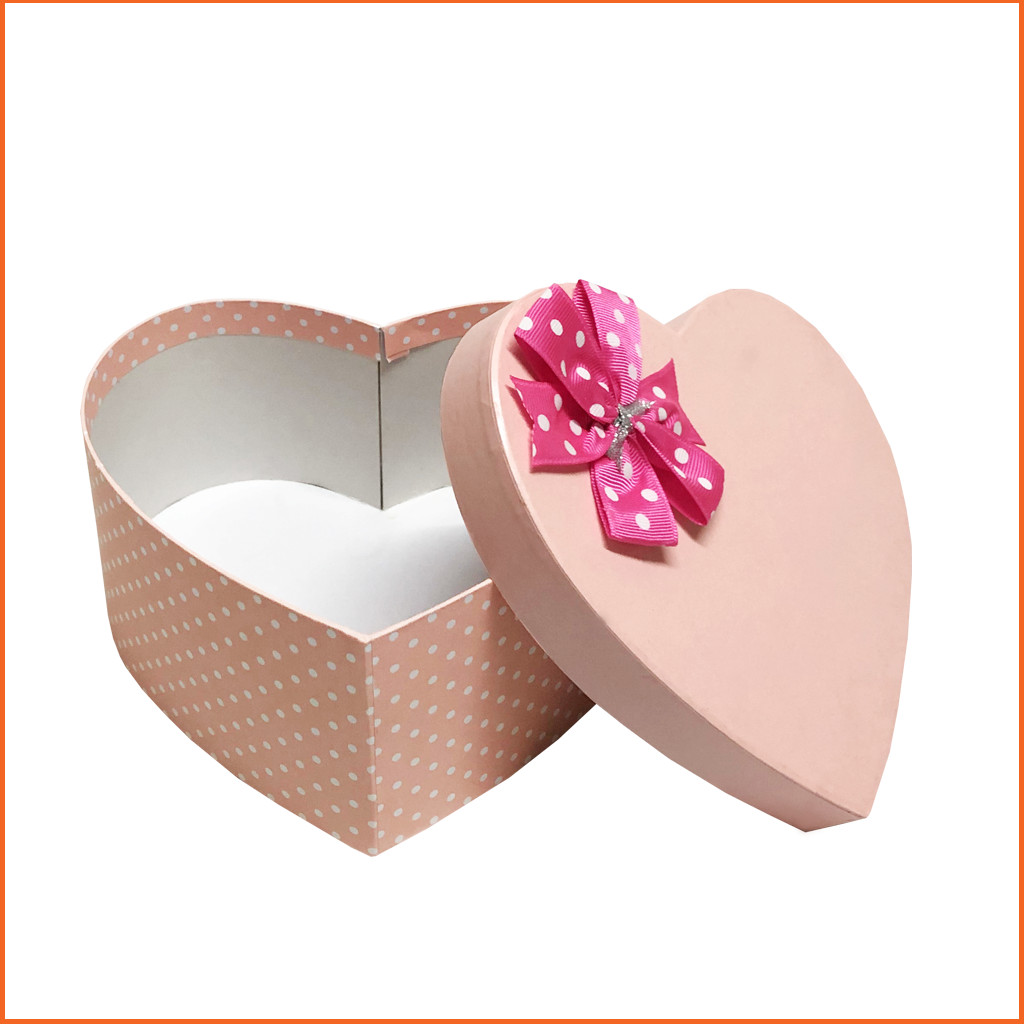 Hộp quà Tim TI051 - 19,5 x 9,5 cm - Giao màu ngẫu nhiên