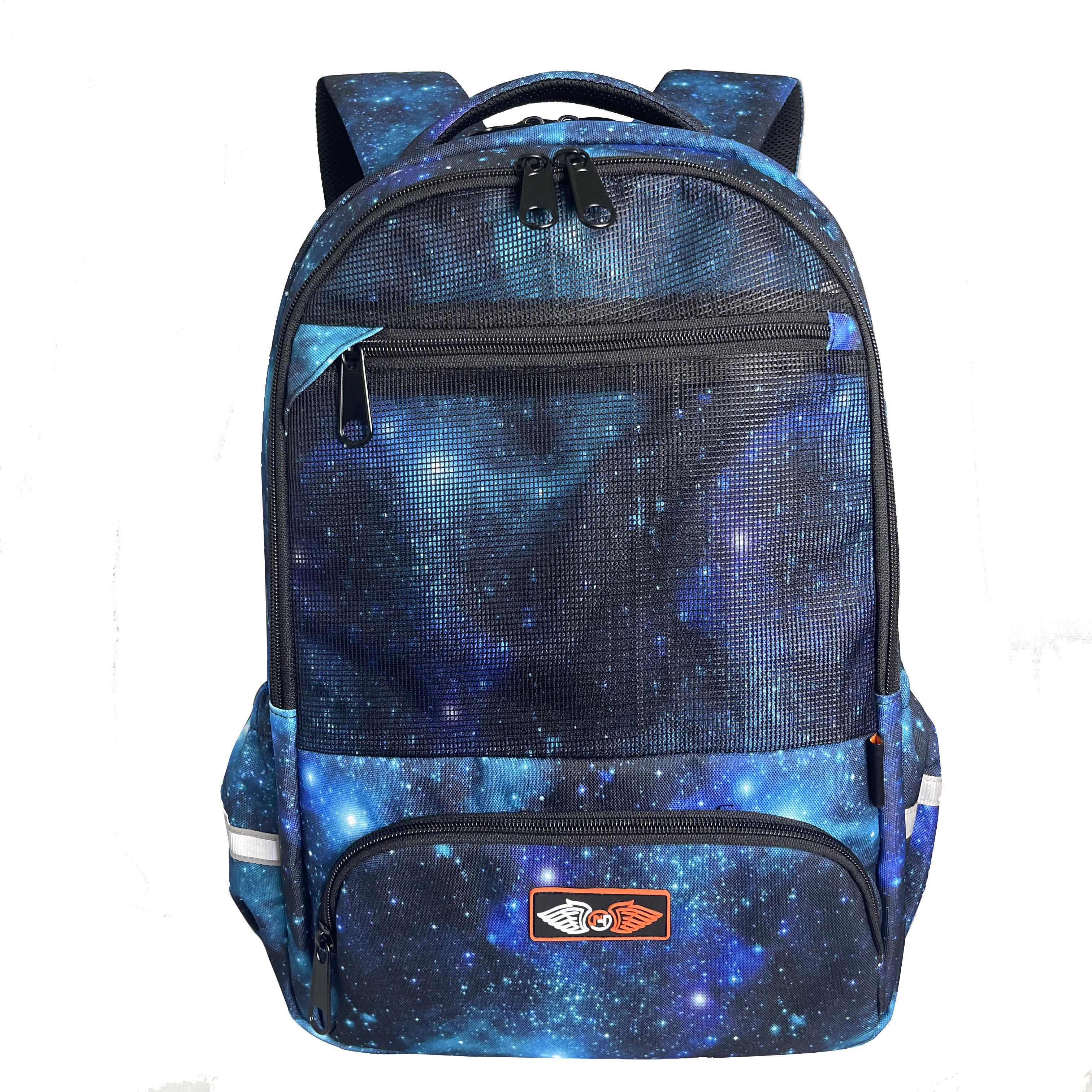 Balo Galaxy- Balo Cho Học Sinh, Sinh Viên Viền Dạ Quang, Nhiều Ngăn. Bảo Hành 1 Năm