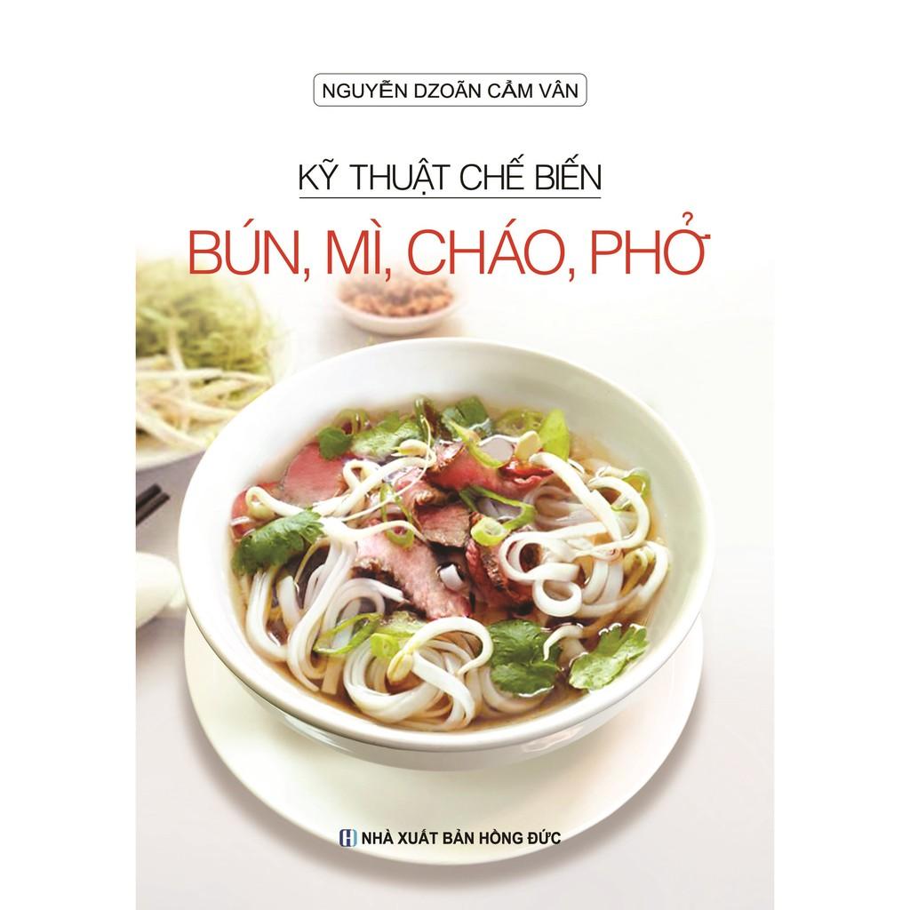 Sách - Gỏi Salad Các Món Khai Vị - Các Món Giải Khát Ăn Chơi - Kỹ Thuật Chế Biến Bún, Mì, Cháo, Phở (Bộ 3 Cuốn)