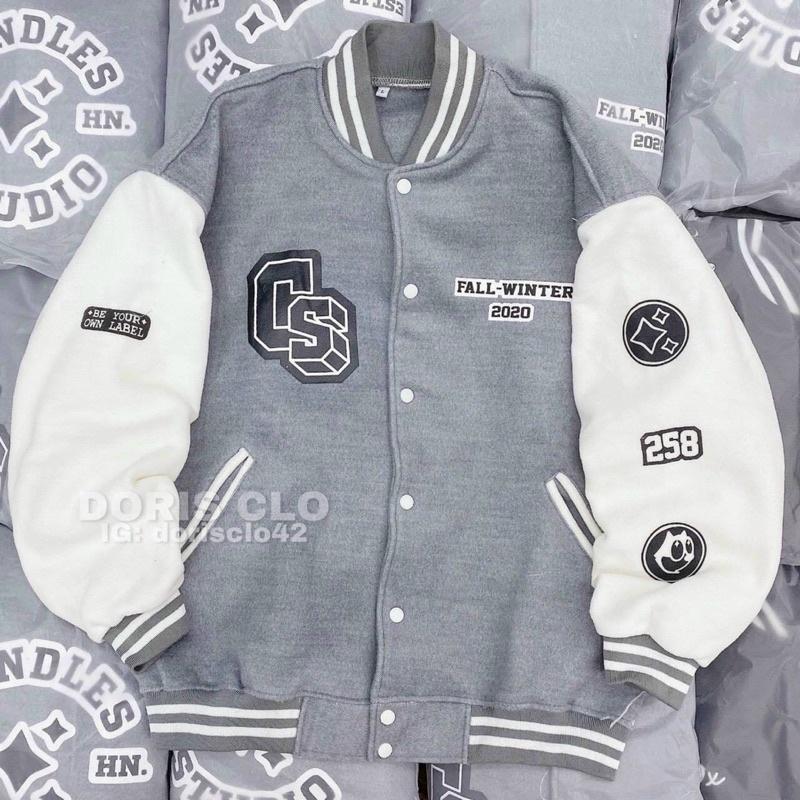 SIÊU PHẨM BOMBER VARSITY - ÁO BÓNG CHÀY - CS