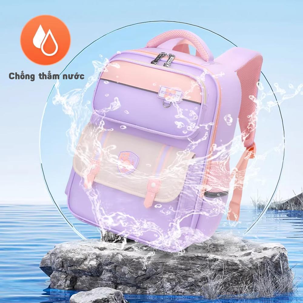 Ba Lô Thời Trang - Sun Eight 22292 - Màu Xanh Navy Và Đỏ