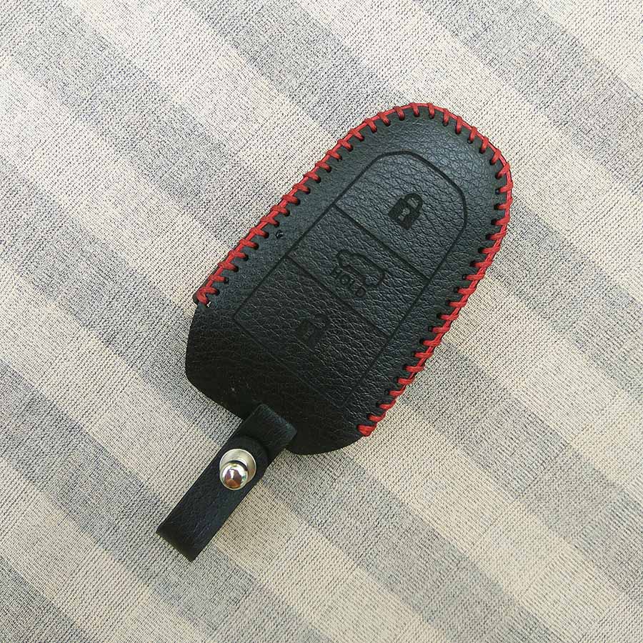 Bao da chìa khóa smartkey xe hơi Peugeot