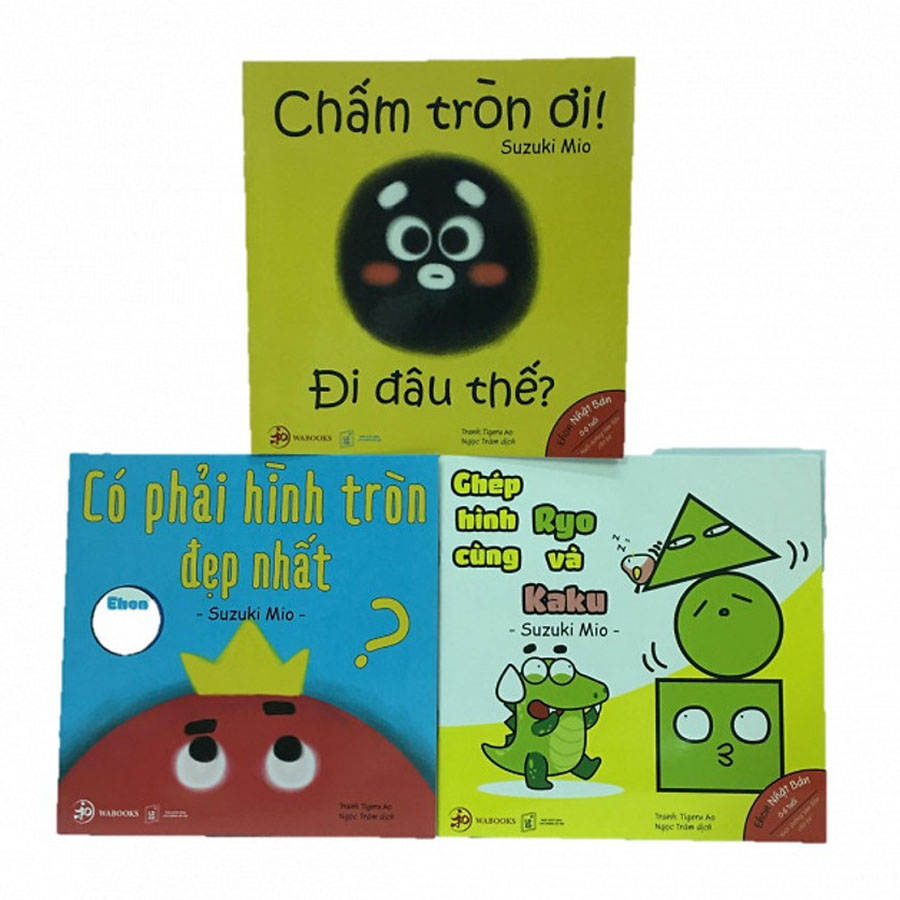 Combo3 cuốn - Ehon nhật bản 0-6 tuổi , Nuôi dưỡng tâm hồn cho bé (1053hk)