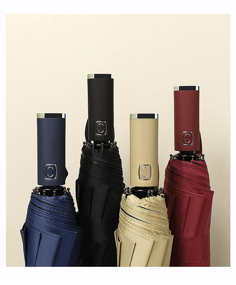 Ô Dù Tự Động Nút Bấm 2 Chiều Che Nắng Mưa Nhỏ Gọn Sang Trọng