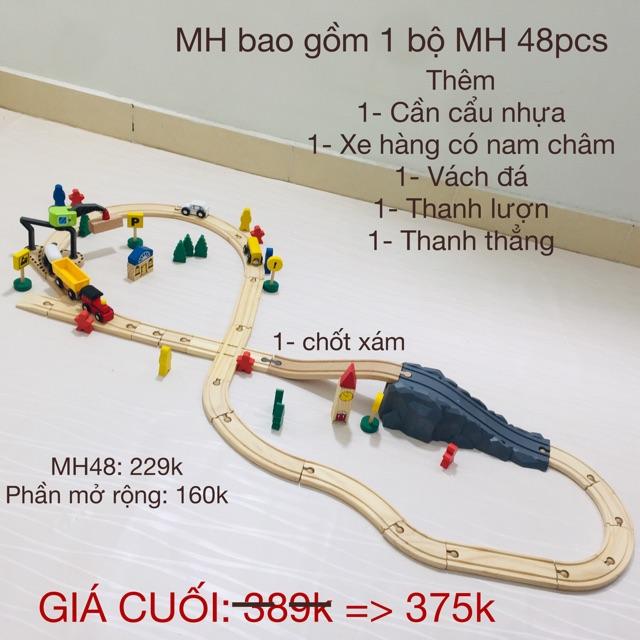 MÔ HÌNH XE LỬA MỞ RỘNG từ MH 48 pcs