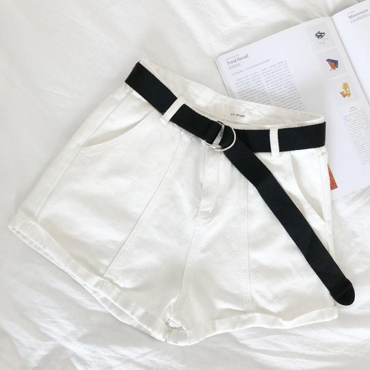 Quần Short cạp cao ống rộng - Hàng có sẵn_C1