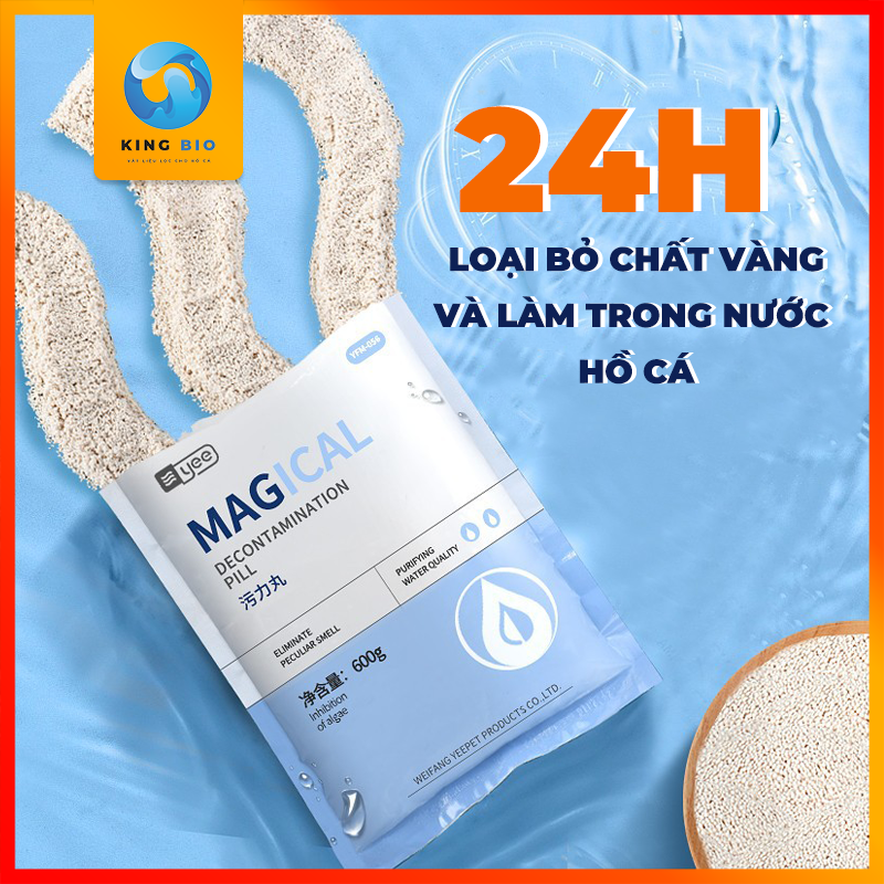 Yee Magical hạt lọc nước hồ cá hiệu quả ngay 24h
