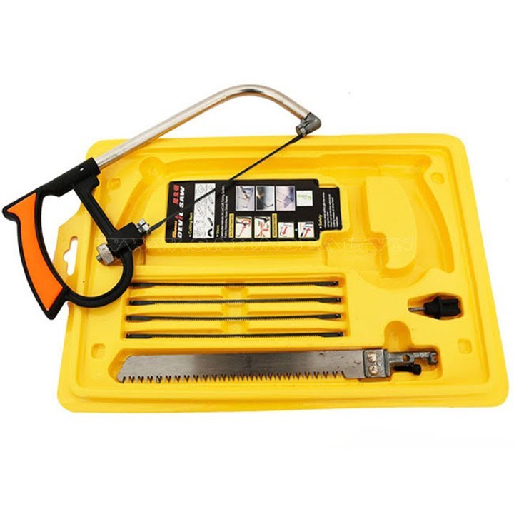 Bộ Cưa Cầm Tay 6 Món Siêu Tiện Dụng Với Khả Năng Cưa Những Tấm Gỗ, Tre, Kim Loại, Nhựa ... Một Cách Nhanh Chóng