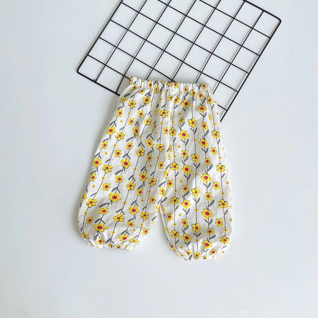 Quần Thụng Họa Tiết Hoa Cho Bé Gái Sơ Sinh 1 2 3 4 Tuổi Từ 3-16kg Dành Cho Bé Gái