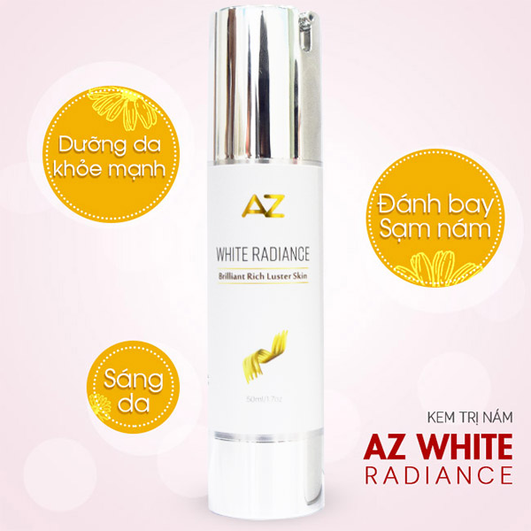 Kem làm sáng da AZ White Radiance 50ml